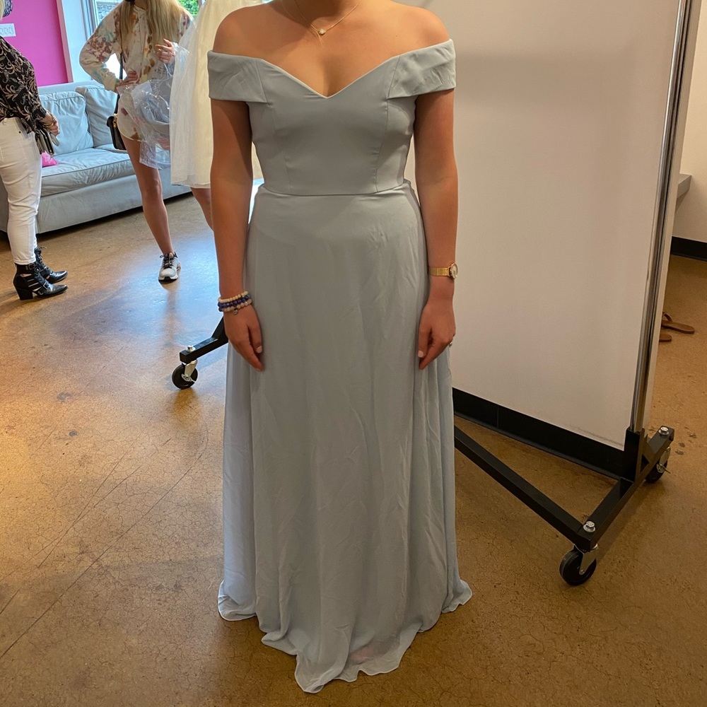 Blue bridesmaid dress from Bella  bridesmaid